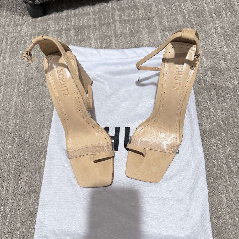 SCHUTZ Beige Heels